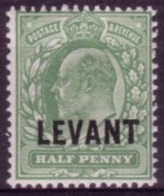 Levant sterling Ed7 Harrison 200