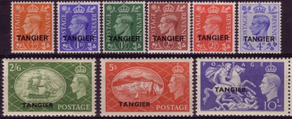 Tangier G6 1951 set 200