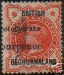 Bechuanaland protectorate misplaced 96